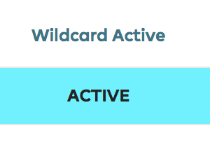 Wildcard active – kogo traktujemy jako must have?